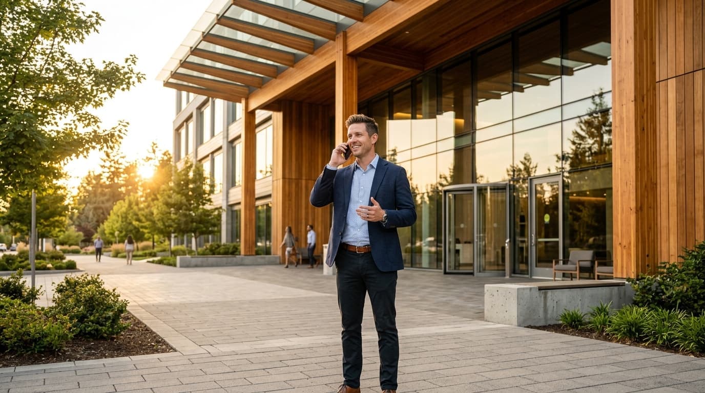 Dirigeant de PME en déplacement professionnel